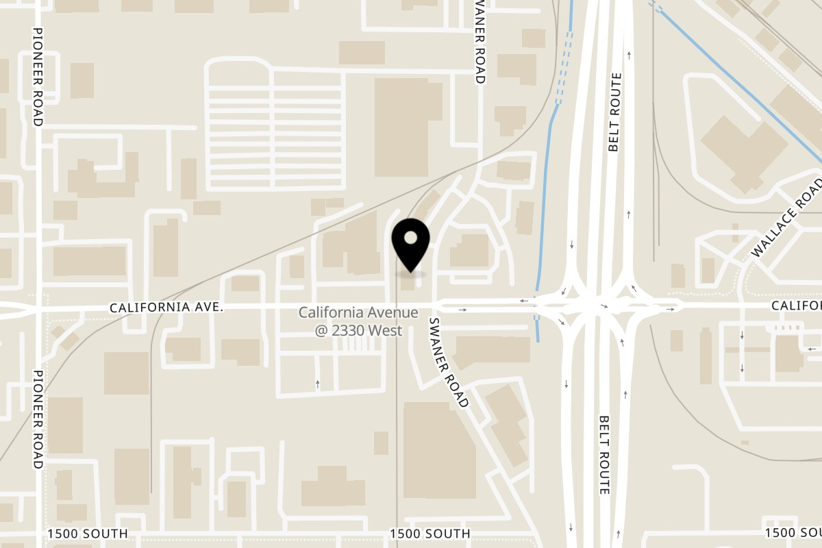 Map showing the location of Chicken y Carnitas Guerrero Salt Lake City on 1320 Swaner Rd Ste H in Salt Lake City